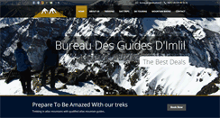 Desktop Screenshot of bureaudesguidesimlil.com